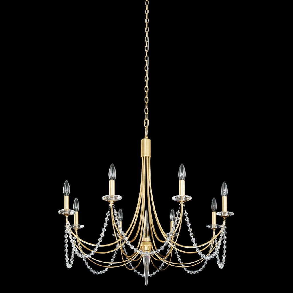 Purelux Postmodern Luxe Laiton Métal Cristal Lustre - Neutralighting