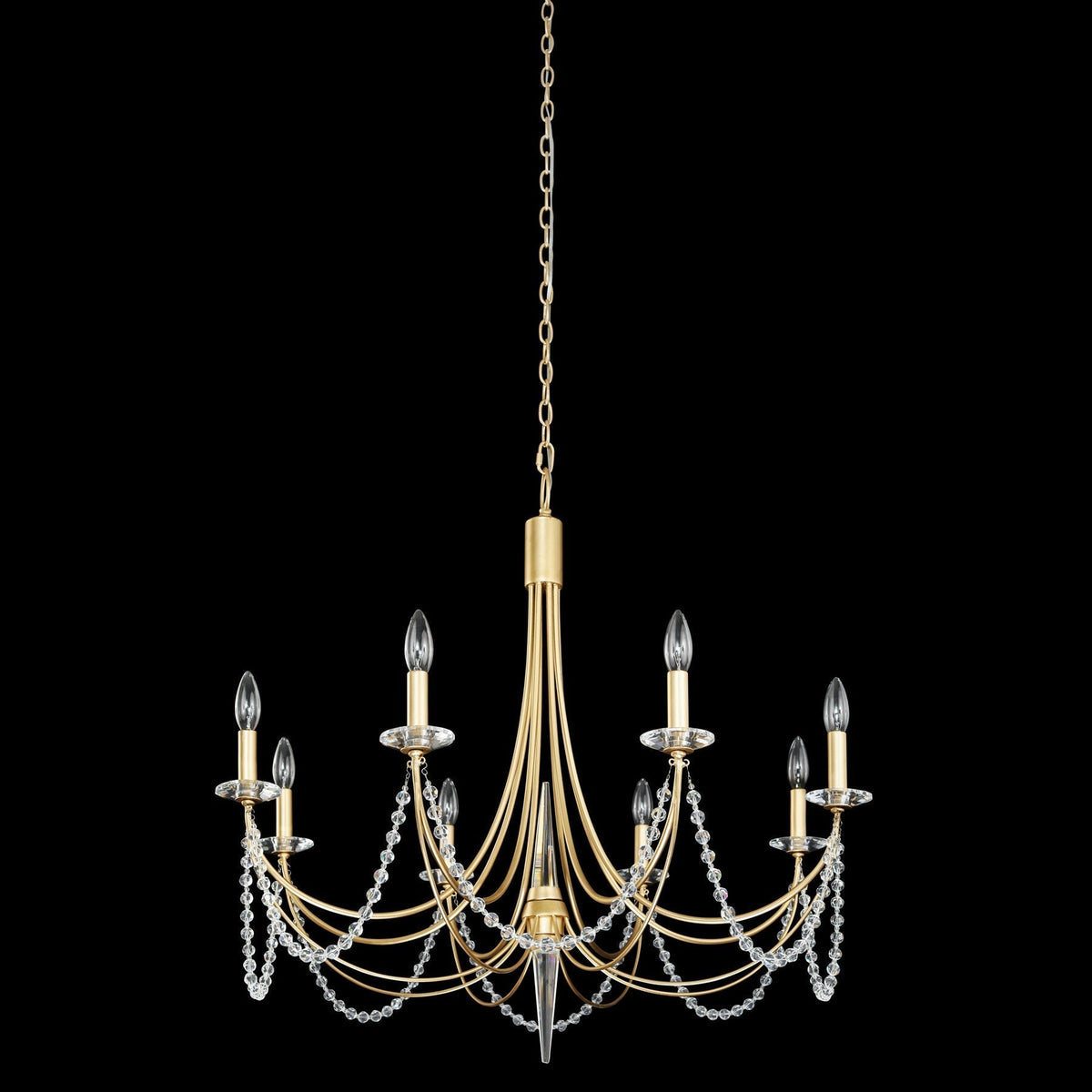Purelux Postmodern Luxe Laiton Métal Cristal Lustre - Neutralighting