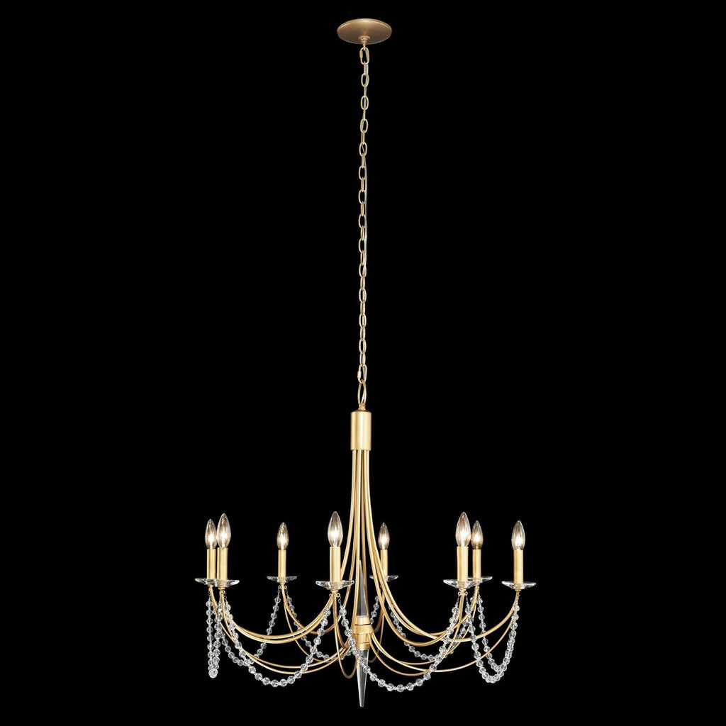 Purelux Postmodern Luxe Laiton Métal Cristal Lustre - Neutralighting