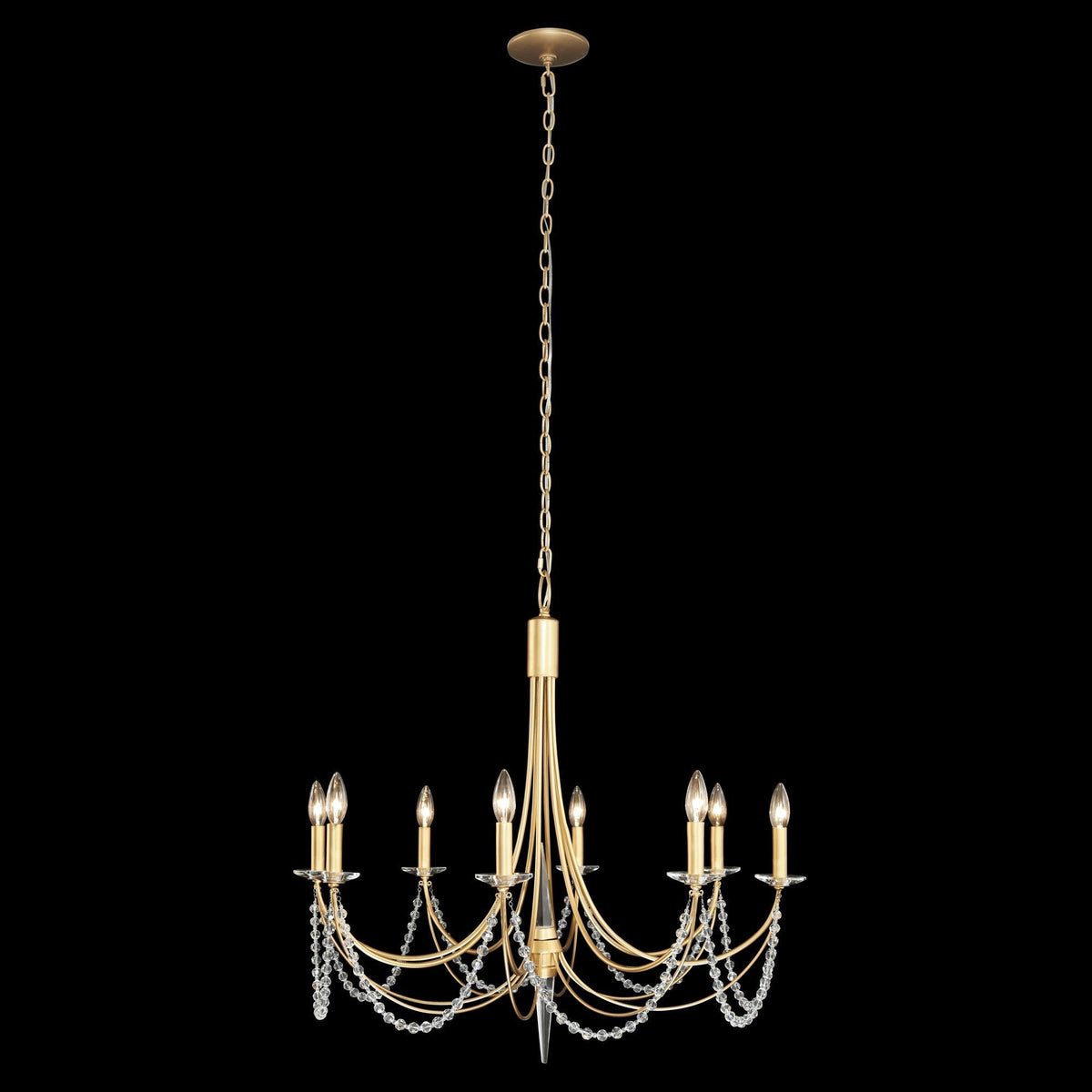 Purelux Postmodern Luxe Laiton Métal Cristal Lustre - Neutralighting