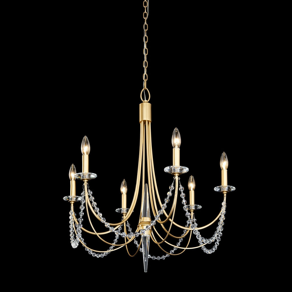 Purelux Postmodern Luxe Laiton Métal Cristal Lustre - Neutralighting