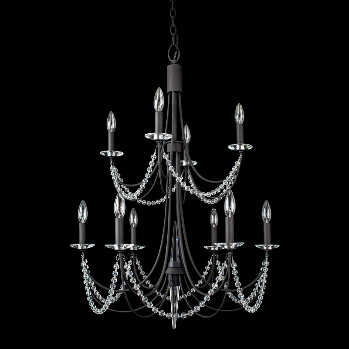 Purelux Postmodern Luxe Laiton Métal Cristal Lustre - Neutralighting