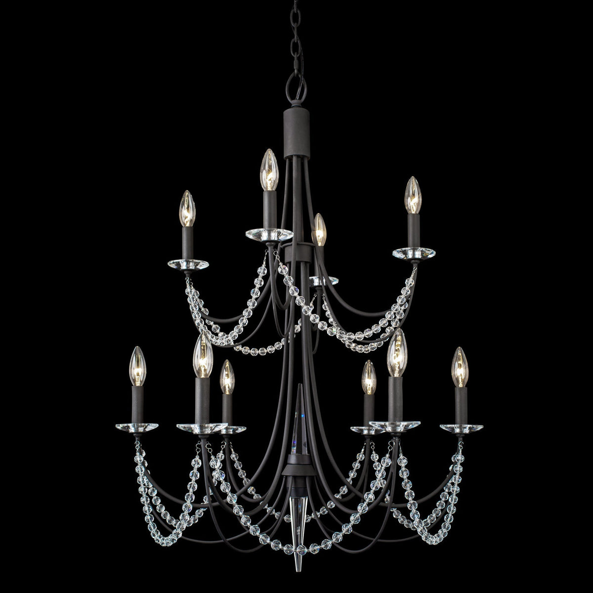 Purelux Postmodern Luxe Laiton Métal Cristal Lustre - Neutralighting