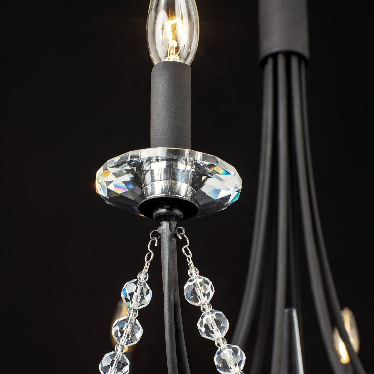 Purelux Postmodern Luxe Laiton Métal Cristal Lustre - Neutralighting