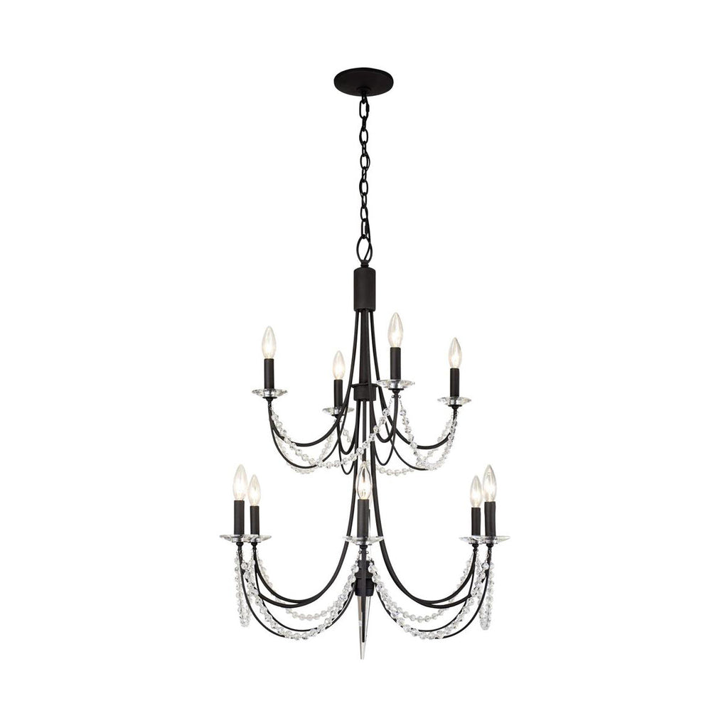 Purelux Postmodern Luxe Laiton Métal Cristal Lustre - Neutralighting