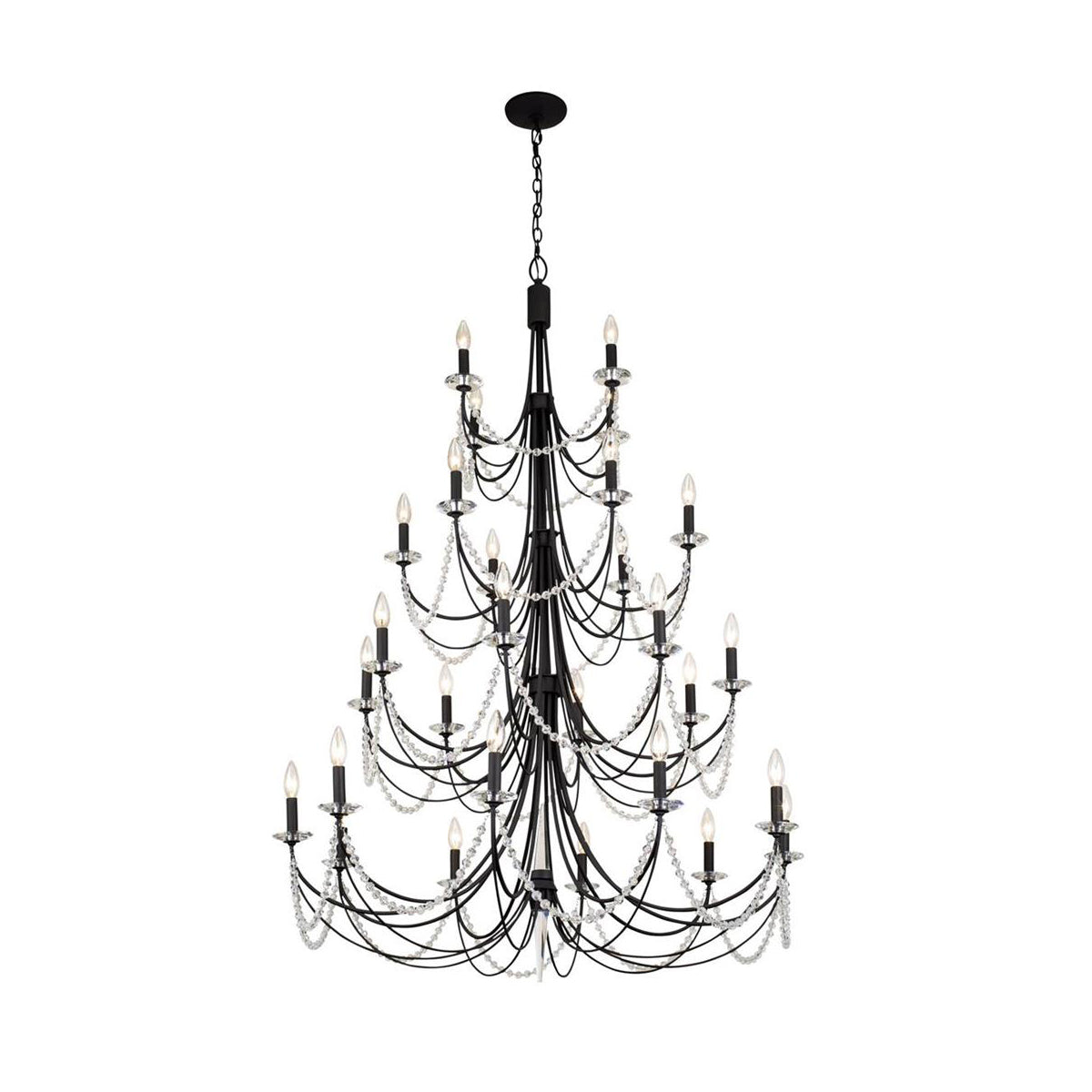Purelux Postmodern Luxe Laiton Métal Cristal Lustre - Neutralighting