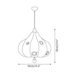 Brera Suspension Érable Feuille Organique Sculptural - Neutralighting