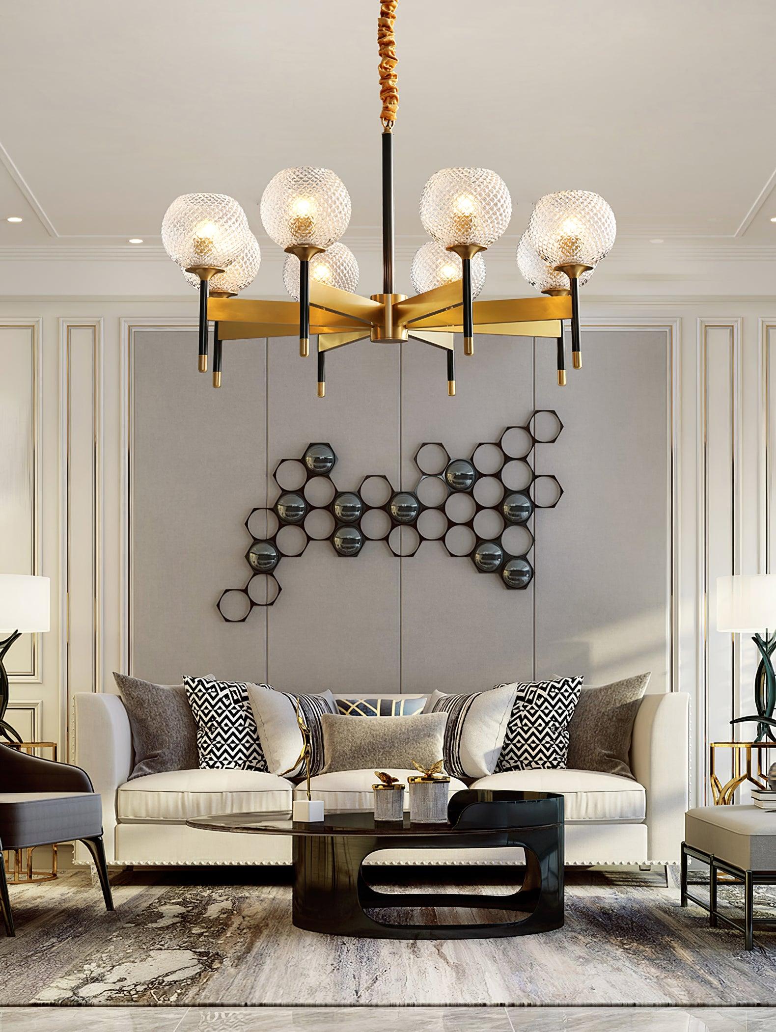 Glint Lustre Moderne en Laiton - Neutralighting