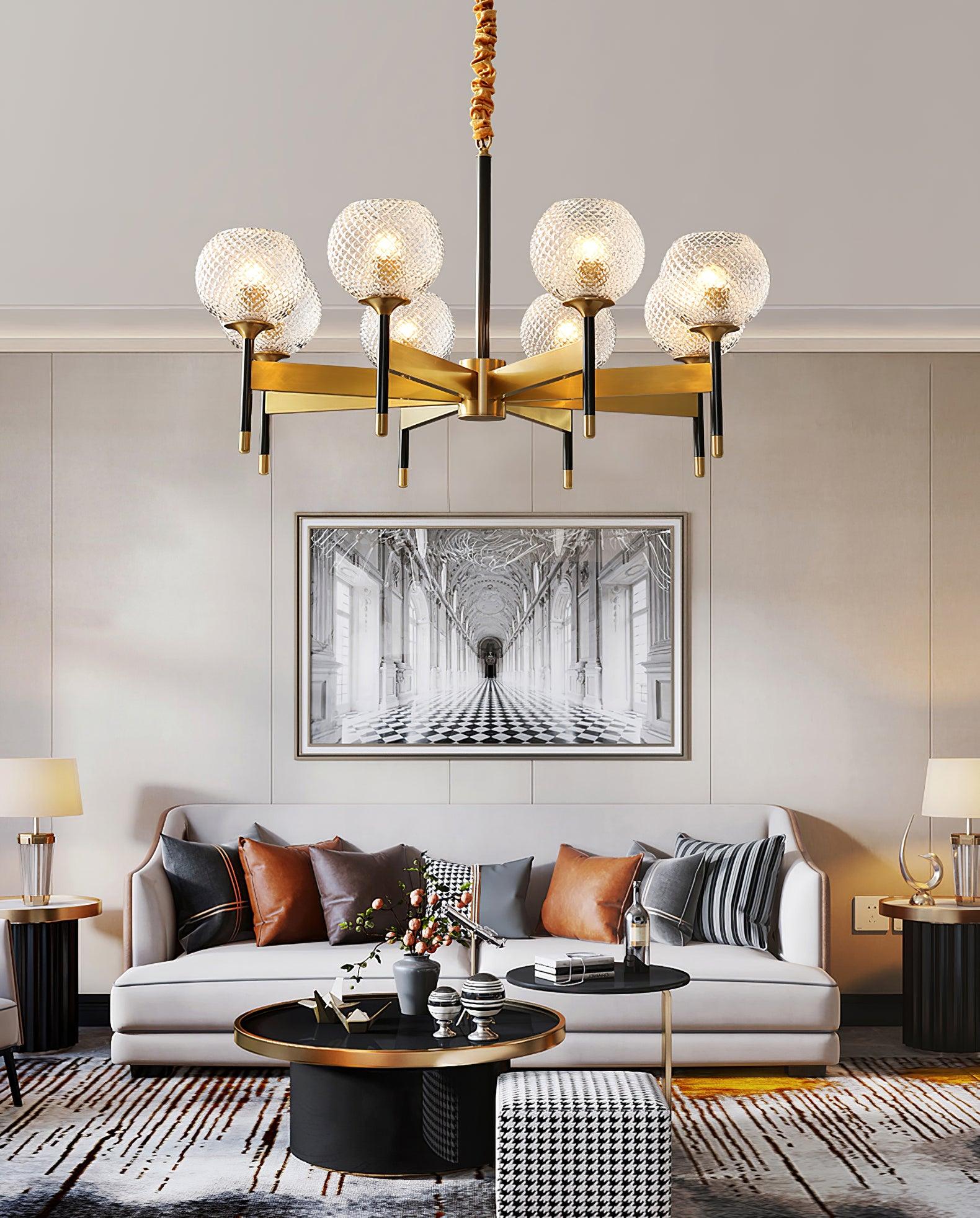 Glint Lustre Moderne en Laiton - Neutralighting