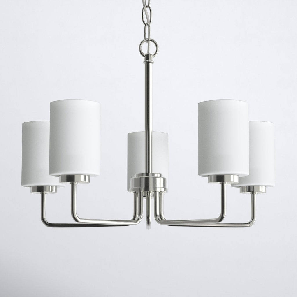 Neva Lustre Métal Noir Verre Minimaliste Moderne - Neutralighting