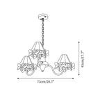 Tiffany Lustre Briandy Multi-têtes - Neutralighting