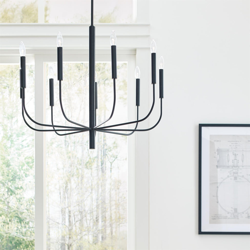 Olcarel Lustre Industriel Vintage En Métal Et Laiton - Neutralighting