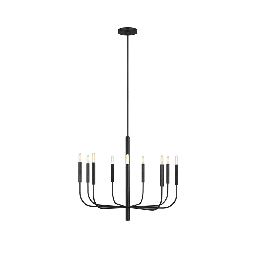 Olcarel Lustre Industriel Vintage En Métal Et Laiton - Neutralighting