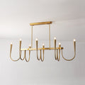 Fluide Lustre Linéaire Métal Laiton Minimaliste Moderne - Neutralighting