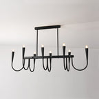 Fluide Lustre Linéaire Métal Laiton Minimaliste Moderne - Neutralighting