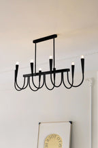 Fluide Lustre Linéaire Métal Laiton Minimaliste Moderne - Neutralighting