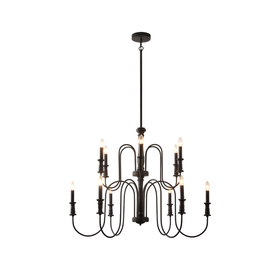 Volo Lustre Métal Bois Luxe Postmoderne - Neutralighting