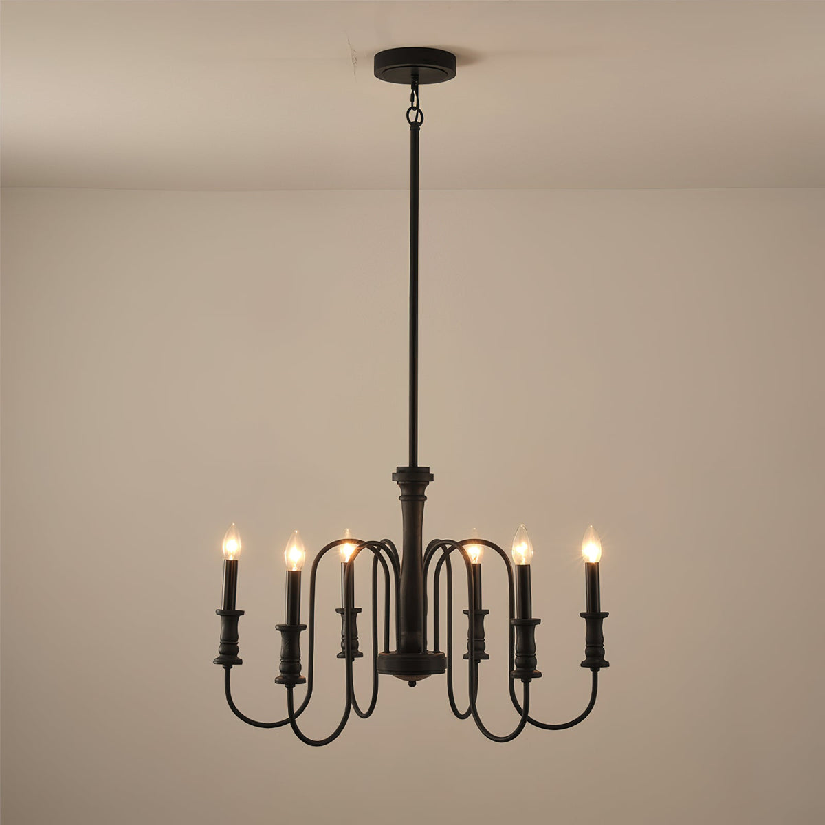 Volo Lustre Métal Bois Luxe Postmoderne - Neutralighting