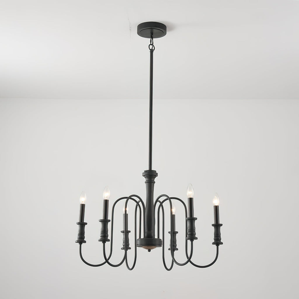Volo Lustre Métal Bois Luxe Postmoderne - Neutralighting
