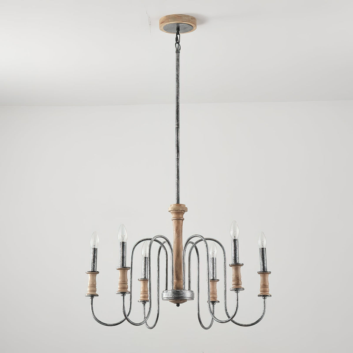 Volo Lustre Métal Bois Luxe Postmoderne - Neutralighting