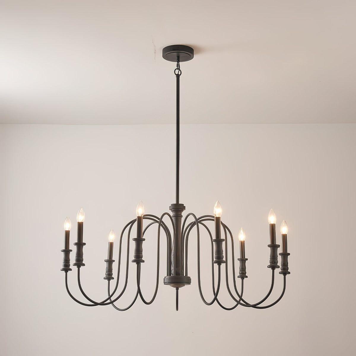 Volo Lustre Métal Bois Luxe Postmoderne - Neutralighting