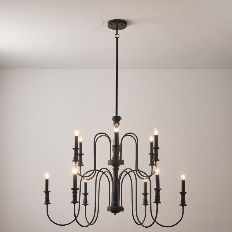 Volo Lustre Métal Bois Luxe Postmoderne - Neutralighting