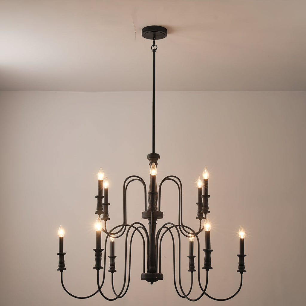 Volo Lustre Métal Bois Luxe Postmoderne - Neutralighting