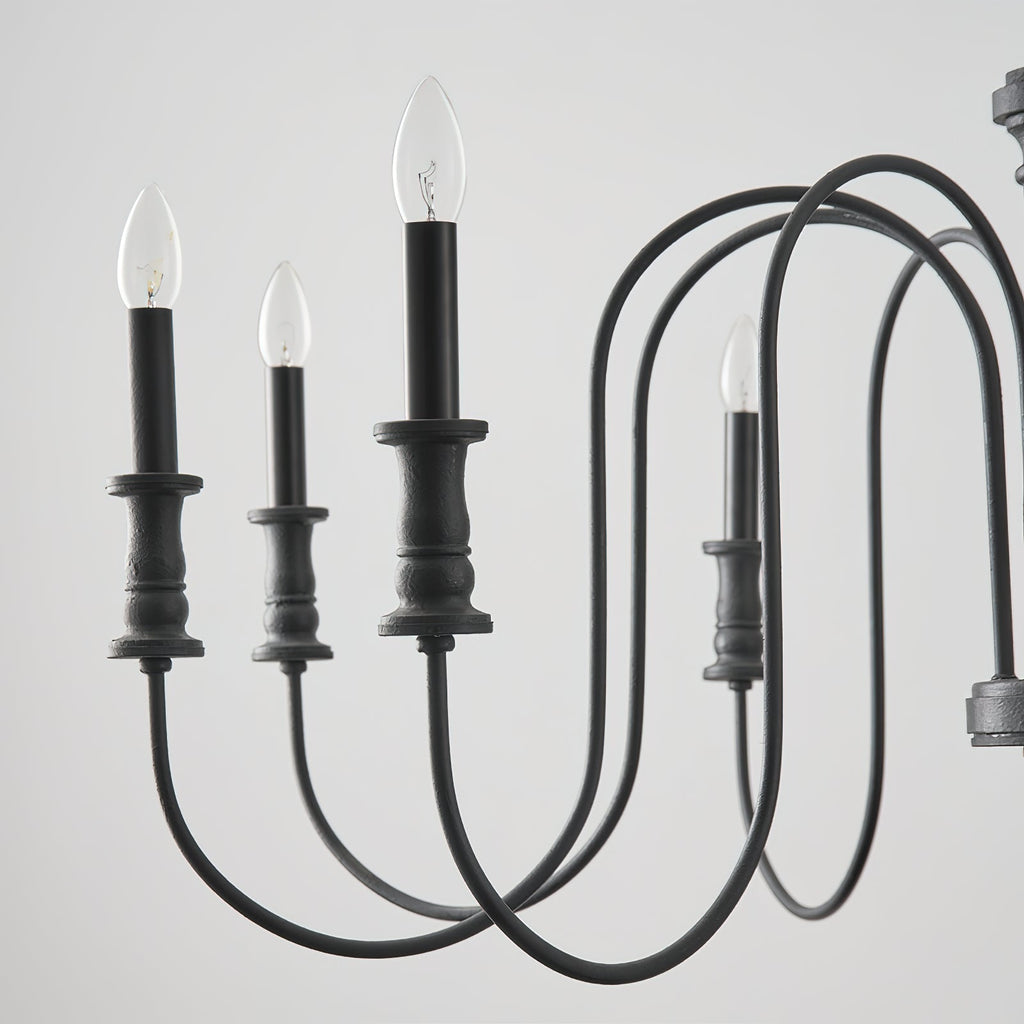 Volo Lustre Métal Bois Luxe Postmoderne - Neutralighting