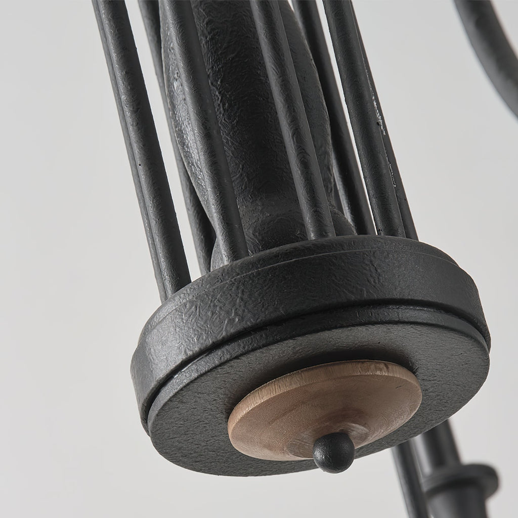 Volo Lustre Métal Bois Luxe Postmoderne - Neutralighting