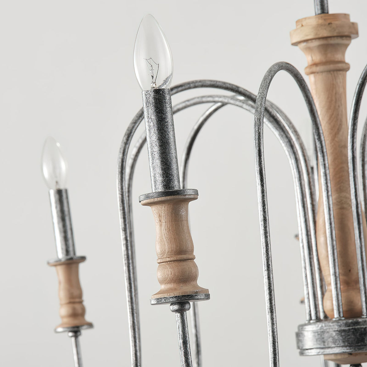 Volo Lustre Métal Bois Luxe Postmoderne - Neutralighting