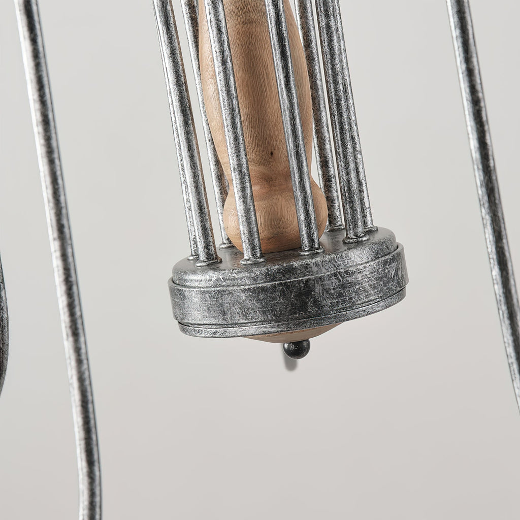 Volo Lustre Métal Bois Luxe Postmoderne - Neutralighting