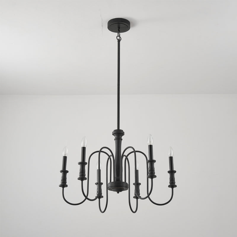 Volo Lustre Métal Bois Luxe Postmoderne - Neutralighting