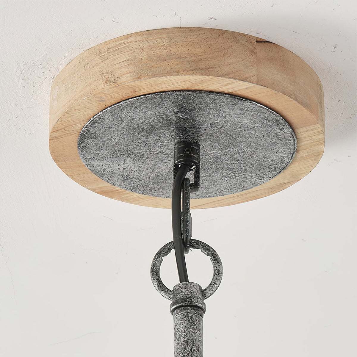 Volo Lustre Métal Bois Luxe Postmoderne - Neutralighting