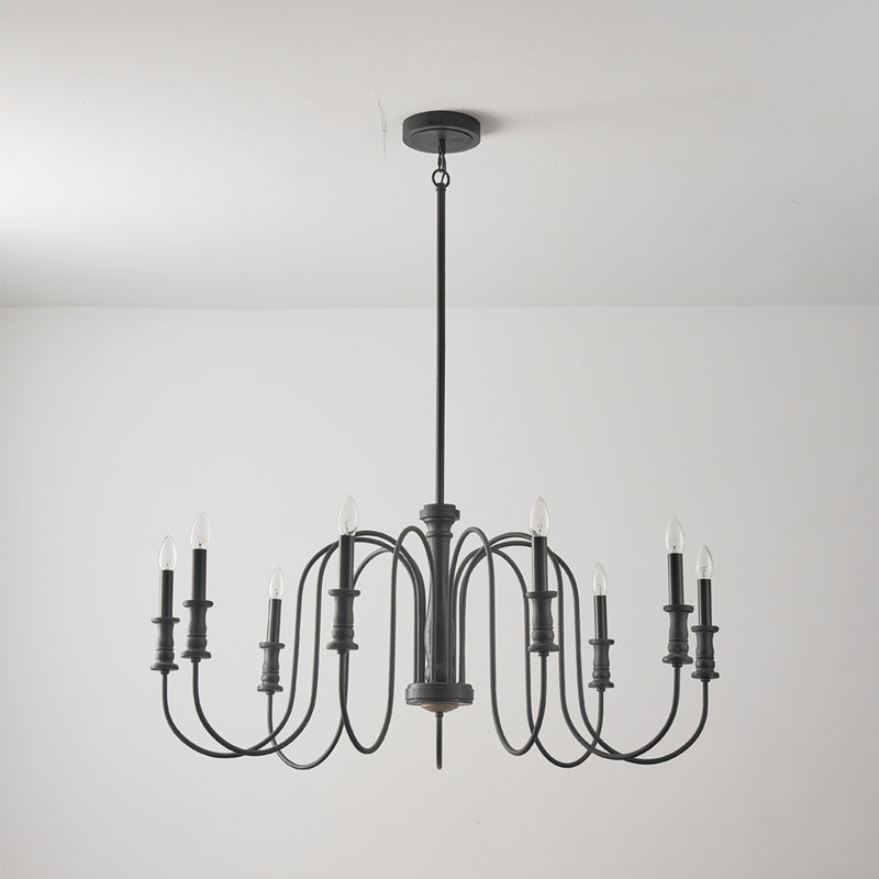 Volo Lustre Métal Bois Luxe Postmoderne - Neutralighting