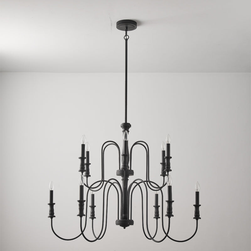 Volo Lustre Métal Bois Luxe Postmoderne - Neutralighting
