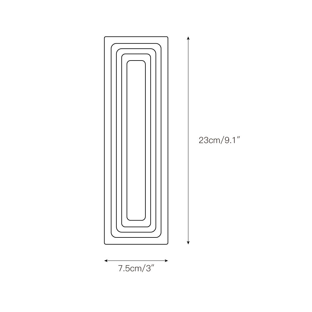 Siliq Applique Murale Travertin Beige Minimaliste Moderne - Neutralighting
