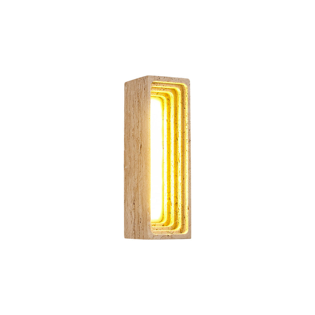 Siliq Applique Murale Travertin Beige Minimaliste Moderne - Neutralighting