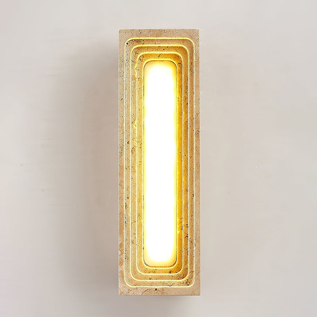 Siliq Applique Murale Travertin Beige Minimaliste Moderne - Neutralighting