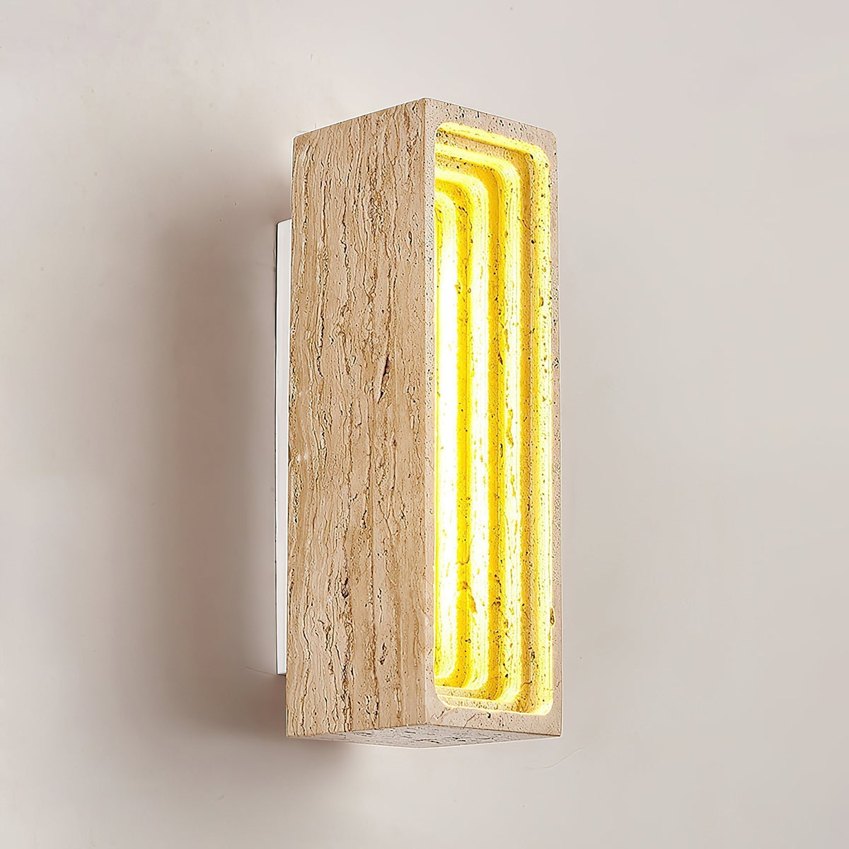 Siliq Applique Murale Travertin Beige Minimaliste Moderne - Neutralighting
