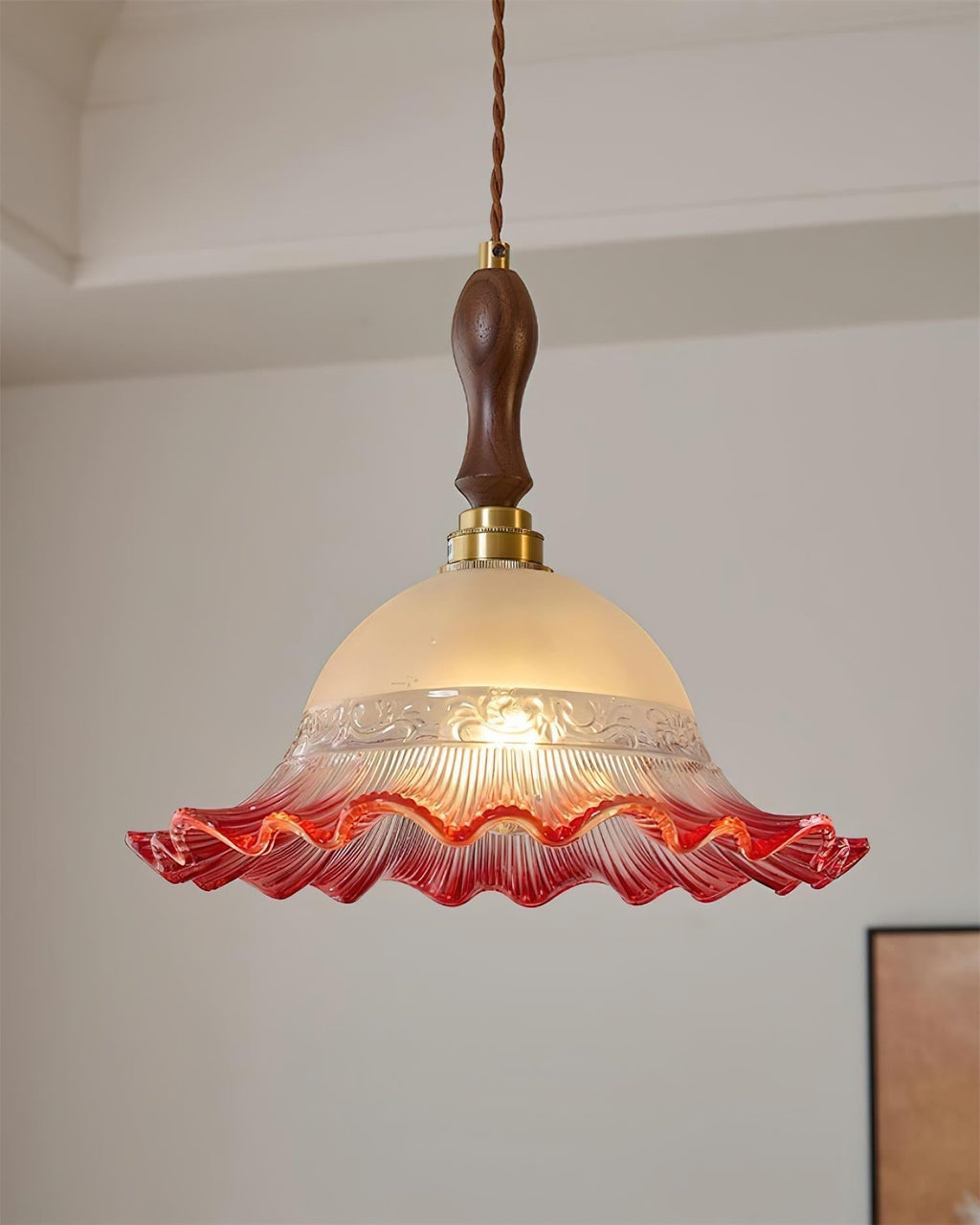 Brielle Suspension en Verre Vintage - Neutralighting