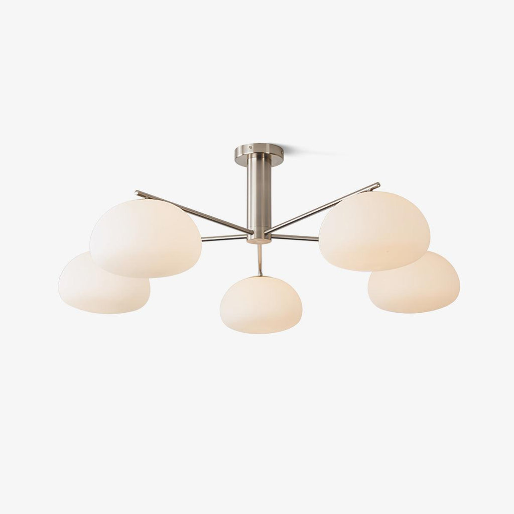 Lunara Luxe Glass Chandelier - Neutralighting