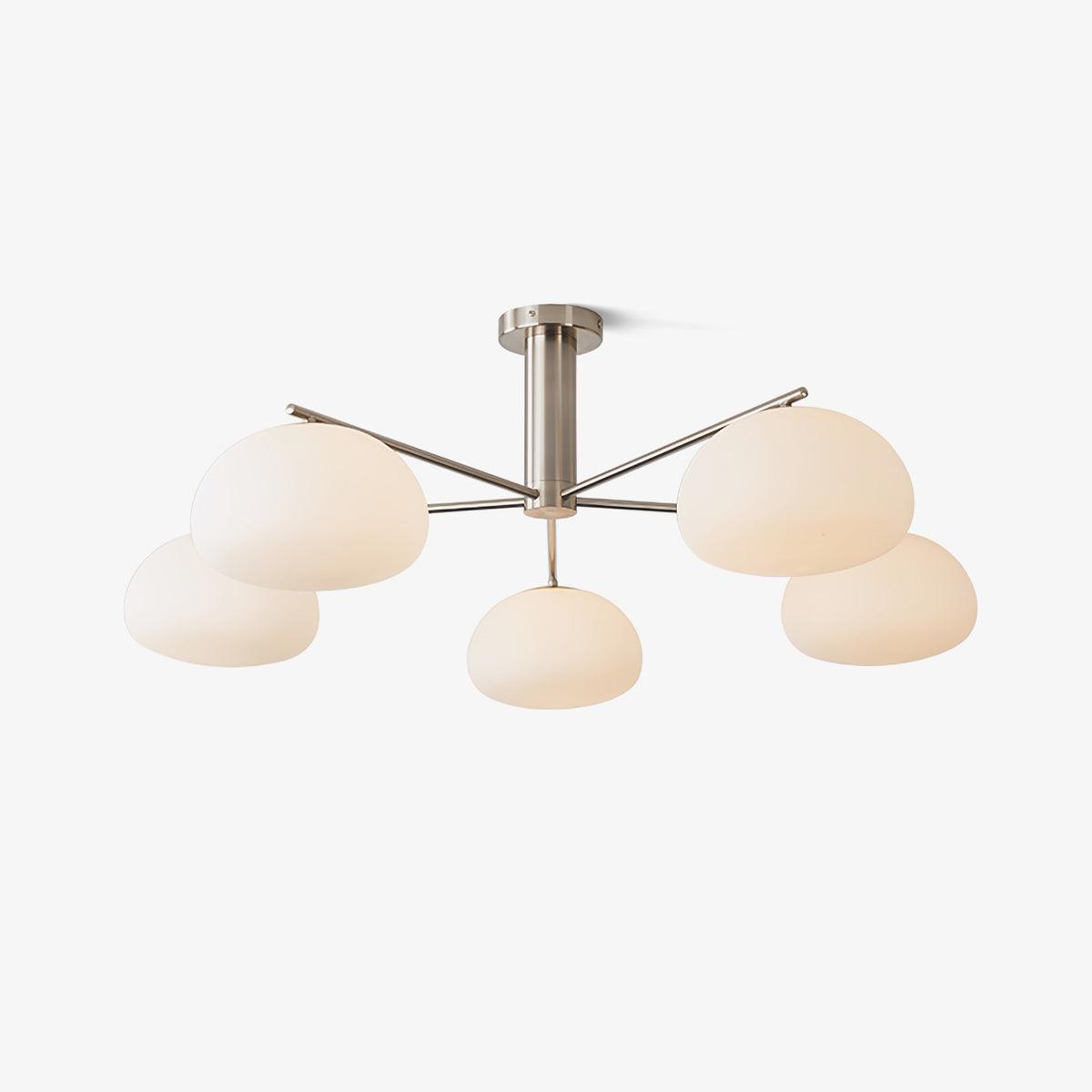 Lunara Luxe Glass Chandelier - Neutralighting