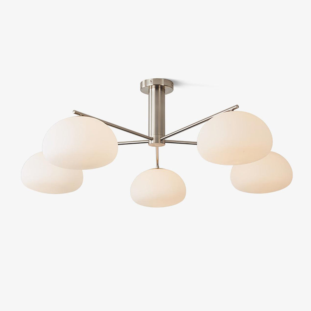 Lunara Luxe Glass Chandelier - Neutralighting