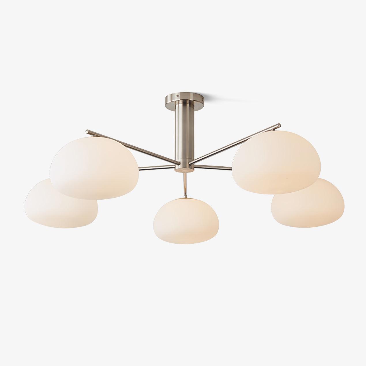Lunara Luxe Glass Chandelier - Neutralighting