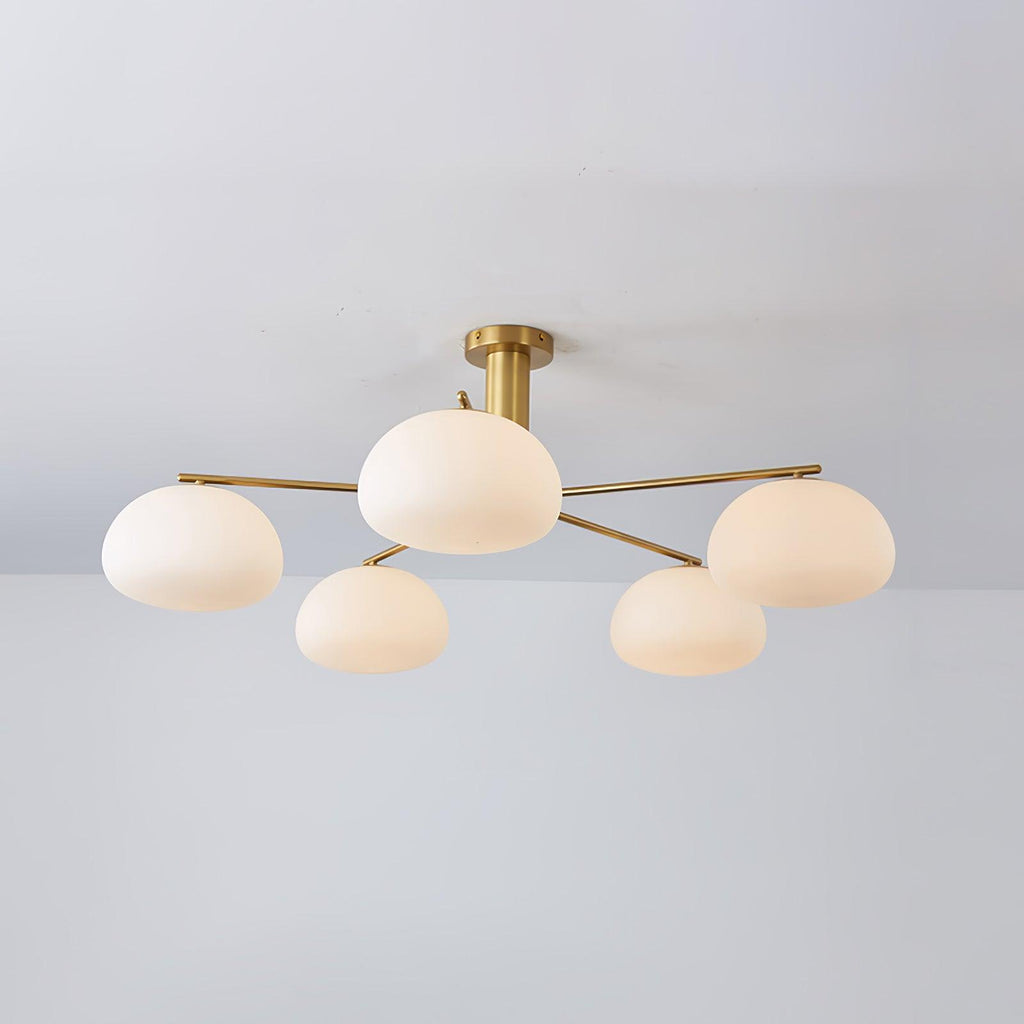 Lunara Luxe Glass Chandelier - Neutralighting