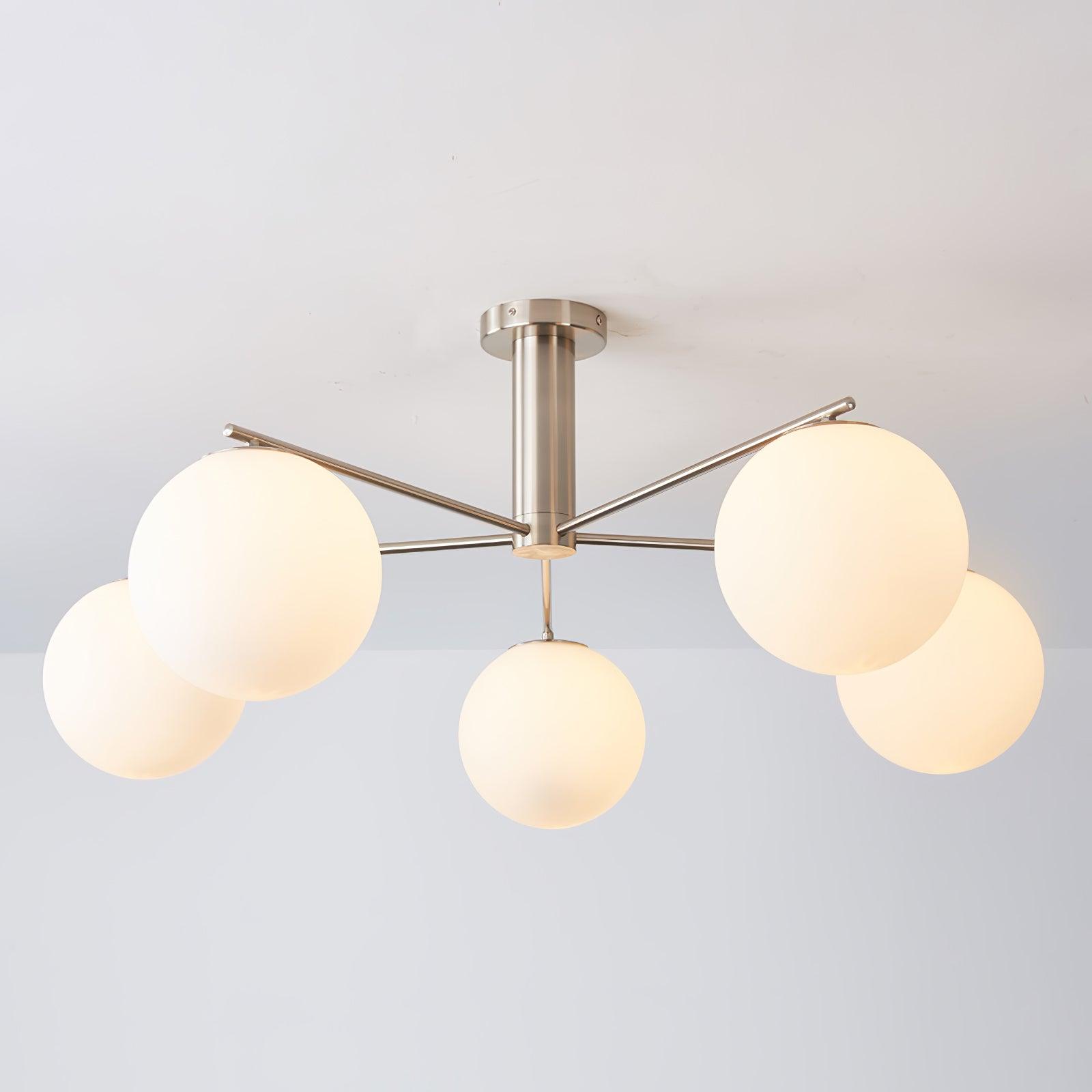Lunara Luxe Glass Chandelier - Neutralighting