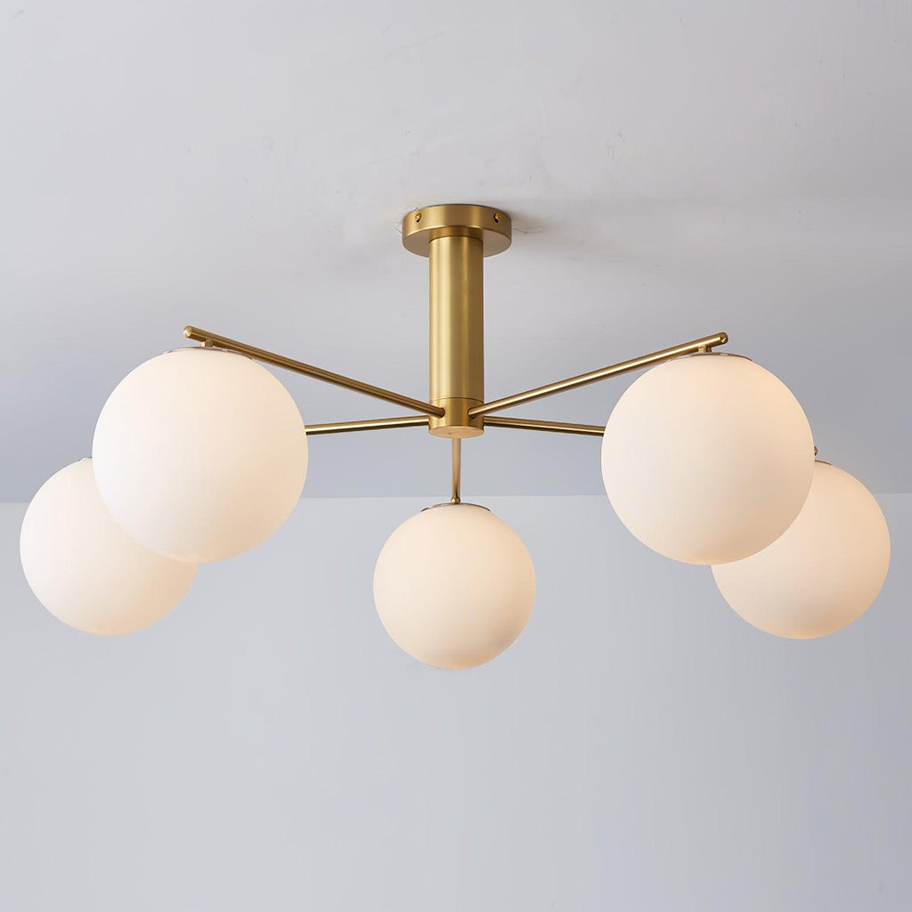 Lunara Luxe Glass Chandelier - Neutralighting