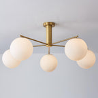 Lunara Luxe Glass Chandelier - Neutralighting