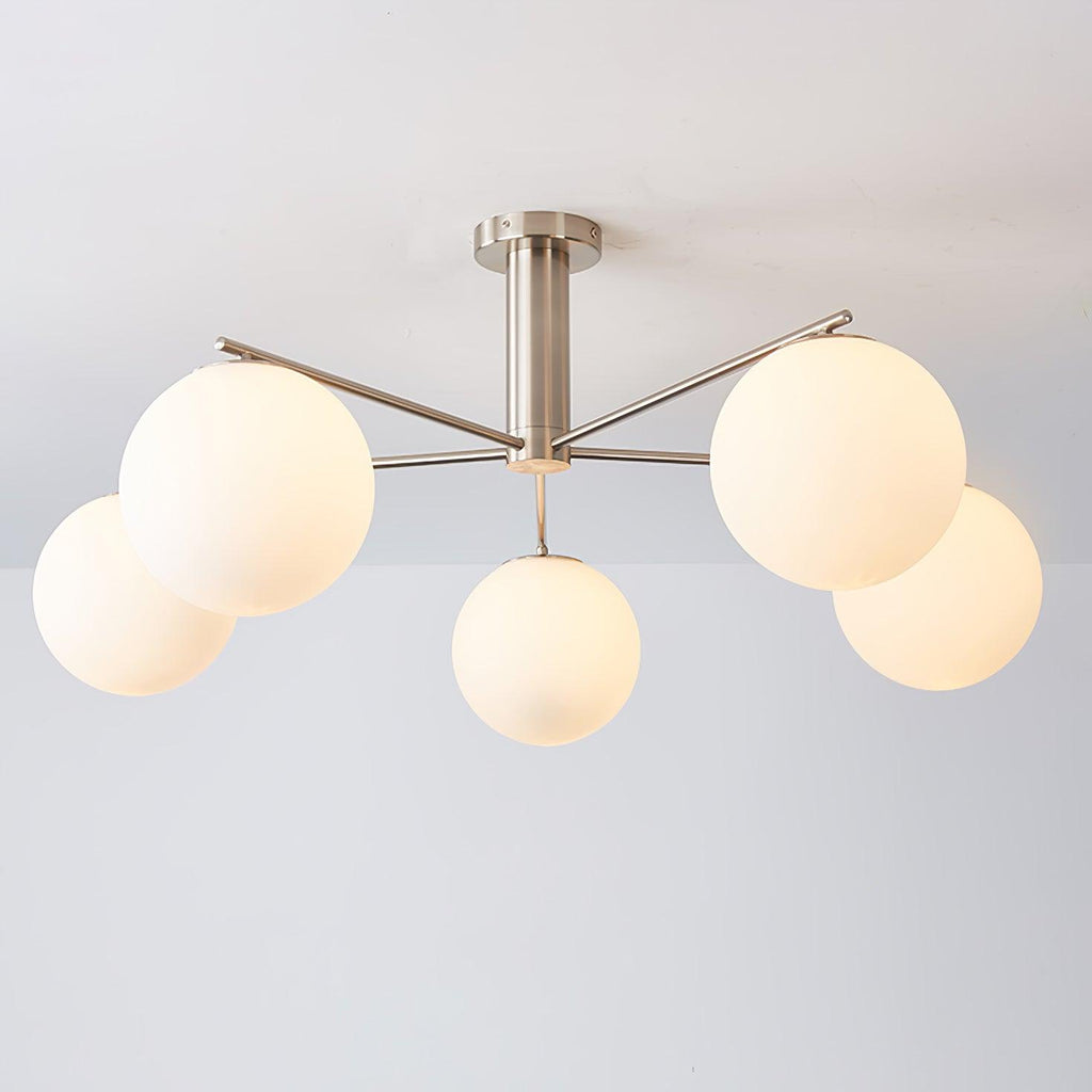 Lunara Luxe Glass Chandelier - Neutralighting