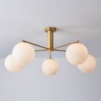 Lunara Luxe Glass Chandelier - Neutralighting